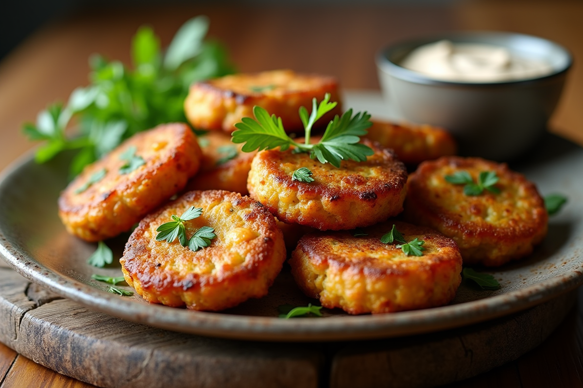 beignets aubergines