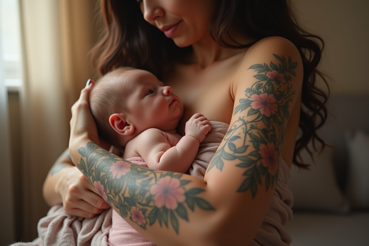 tatouage maman